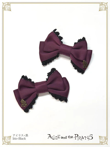 P22HA946 Matte Satin Ribbon Clips
