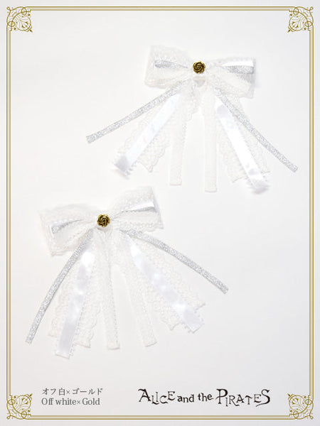 P22HA952 Cecile Lace Ribbon Clip