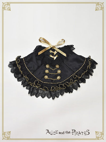 [PRE-ORDER][BUILD-TO-ORDER] P22HC215 Chess Game of Destiny～Queen～ Embroidery Jumper Skirt Dress & Neck Corset & Arm Covers Set