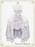 [PRE-ORDER][BUILD-TO-ORDER] P22HC215 Chess Game of Destiny～Queen～ Embroidery Jumper Skirt Dress & Neck Corset & Arm Covers Set
