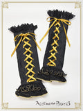 [PRE-ORDER][BUILD-TO-ORDER] P22HC215 Chess Game of Destiny～Queen～ Embroidery Jumper Skirt Dress & Neck Corset & Arm Covers Set