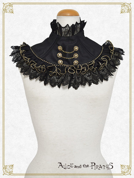 [PRE-ORDER][BUILD-TO-ORDER] P22HC215 Chess Game of Destiny～Queen～ Embroidery Jumper Skirt Dress & Neck Corset & Arm Covers Set