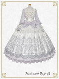 [PRE-ORDER][BUILD-TO-ORDER] P22HC318 Chess Game of Destiny～Queen～ Embroidery Onepiece Dress & Neck Corset Set