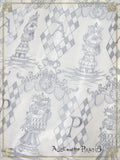[PRE-ORDER][BUILD-TO-ORDER] P22HC318 Chess Game of Destiny～Queen～ Embroidery Onepiece Dress & Neck Corset Set