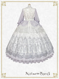 [PRE-ORDER][BUILD-TO-ORDER] P22HC318 Chess Game of Destiny～Queen～ Embroidery Onepiece Dress & Neck Corset Set