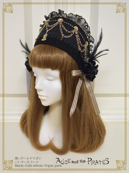 [PRE-ORDER][BUILD-TO-ORDER] P22HC928 Chess Game of Destiny～Queen～ Headdress & Corsage Clips