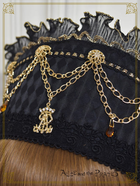[PRE-ORDER][BUILD-TO-ORDER] P22HC928 Chess Game of Destiny～Queen～ Headdress & Corsage Clips