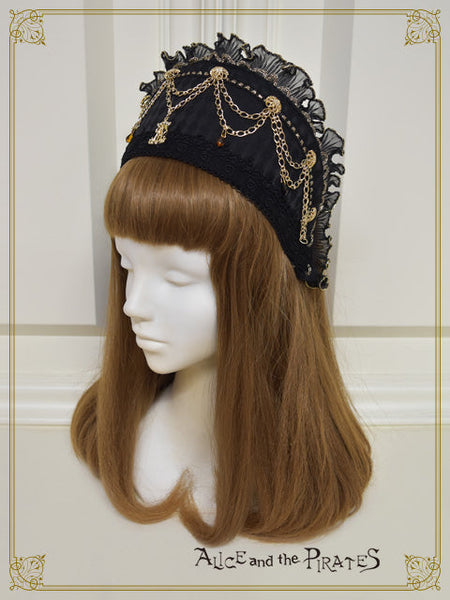 [PRE-ORDER][BUILD-TO-ORDER] P22HC928 Chess Game of Destiny～Queen～ Headdress & Corsage Clips