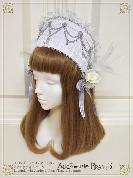 [PRE-ORDER][BUILD-TO-ORDER] P22HC928 Chess Game of Destiny～Queen～ Headdress & Corsage Clips