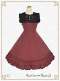 P22JS207 Stripe Julia Frill Jumperskirt