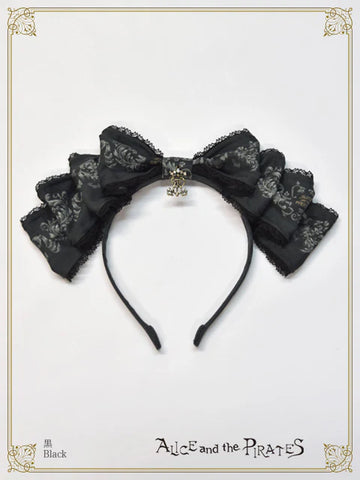 P22OH903 Checkmate Chris～in a fleeting hope and the lasting despair～Ribbon Headbow