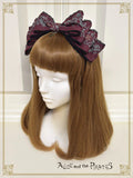 P22OH903 Checkmate Chris～in a fleeting hope and the lasting despair～Ribbon Headbow