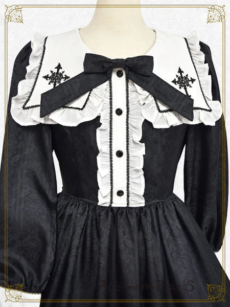 [LOTTERY PRE-ORDER] P22OP309 A/P Ornamental Jacquard Onepiece Dress