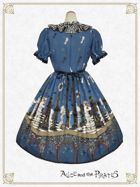 P22OP317 Checkmate Chris～in a fleeting hope and the lasting despair～One-Piece Dress
