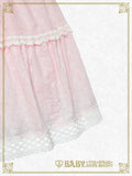 B50OJ201 Hawase Embroidery Tiered Jumperskirt Set