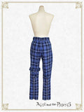 P21PT606 Blaine Claw Tartan Check Bondage Pants