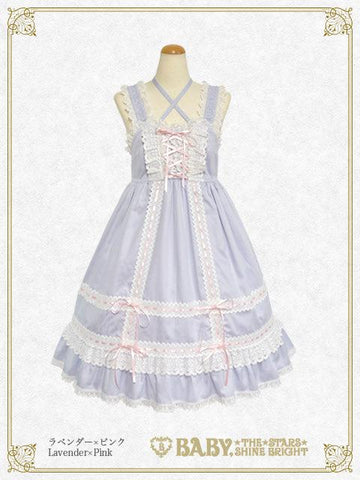 B49JS221 Babydoll Jumperskirt