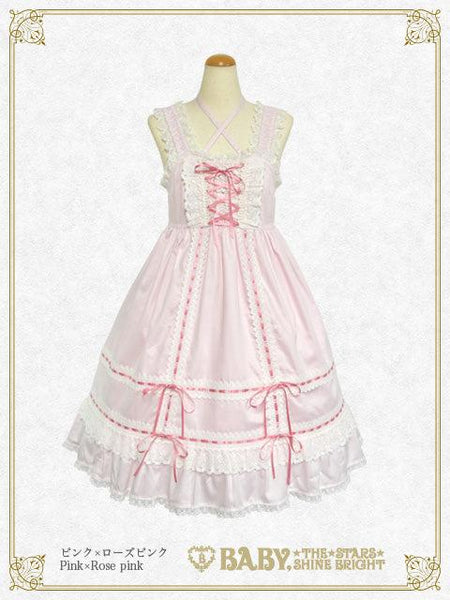 B49JS221 Babydoll Jumperskirt