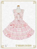 B49JS264 Rose Lace Rococo Jumperskirt