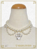 B49AC049 Crown Pearl Choker