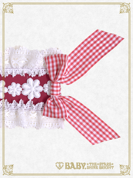 B43HA951 Emilia Gingham Headdress