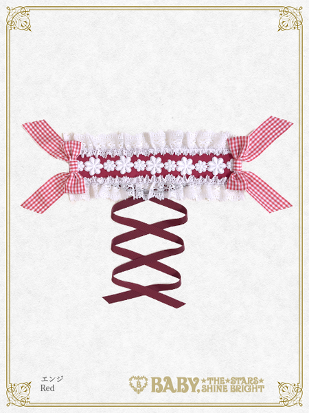 B43HA951 Emilia Gingham Headdress