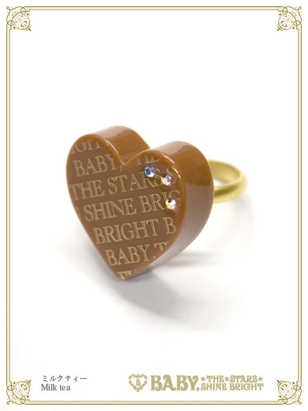 B45AC004 Loves Chocolate Ring