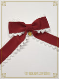 B45HA936 Grosgrain Ribbon Picot Lace Clip