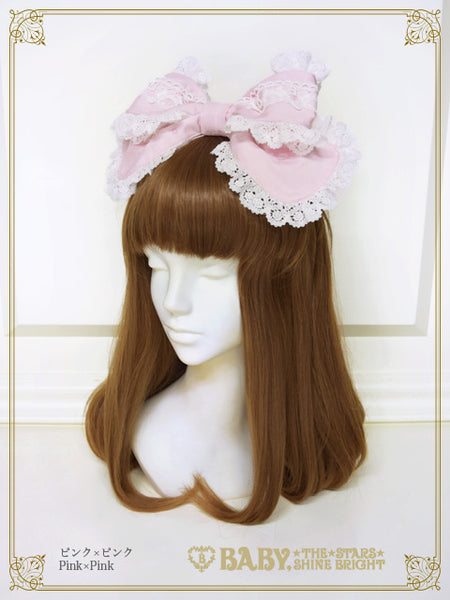B45OH905 Kumya's Love Heart Embroidery Headbow