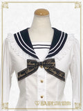 B46BL413 Best Wishes Sailor Collar Blouse