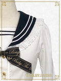 B46BL413 Best Wishes Sailor Collar Blouse