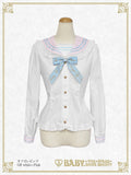 B46BL413 Best Wishes Sailor Collar Blouse