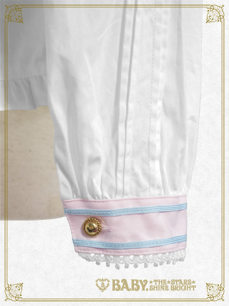 B46BL413 Best Wishes Sailor Collar Blouse