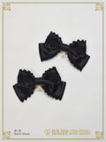 B46HA172 Rose Princess Ribbon Clip