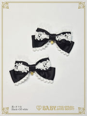 B46HA172 Rose Princess Ribbon Clip