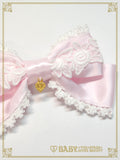 B46HA172 Rose Princess Ribbon Clip