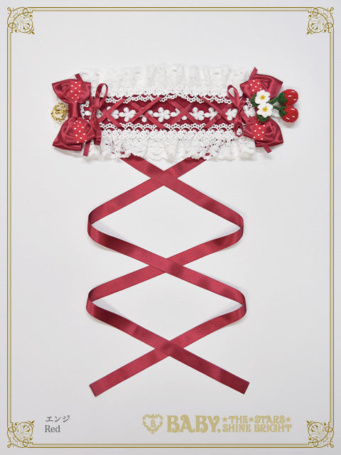 B46HA986 Swing Strawberry Flower Garden Headdress – BABY