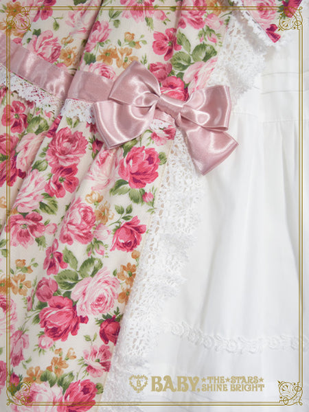B46JS254 Floral Gardenia Jumperskirt