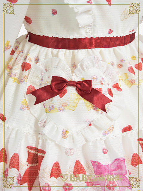 B46OP307 Strawberry Sweetheart Cake Onepiece Dress – BABY, the