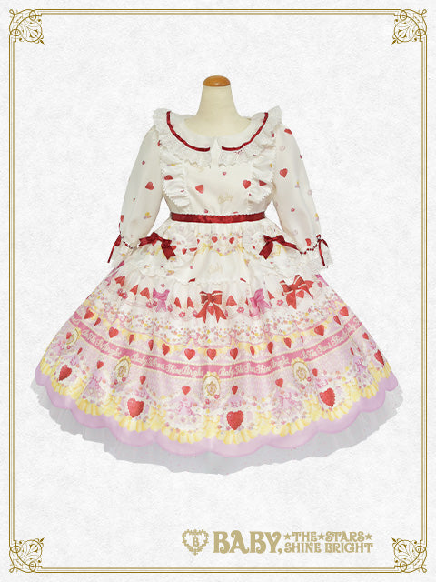 B46OP307 Strawberry Sweetheart Cake Onepiece Dress – BABY, the