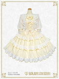 B46OP309 Haru-chan's Fluffy Sheer Block Check Usakumya Onepiece Dress
