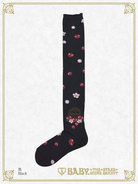 B46SC824 Snow White～Fairy tale in Apple Forest～ Over Knee Socks