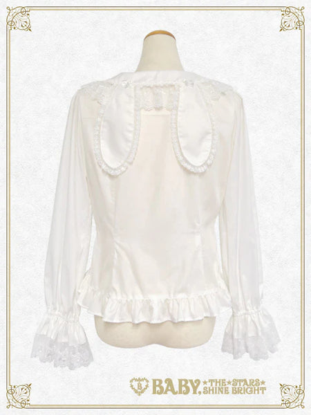 B47BL411 SA♡KU♡RA Bunny Ears Blouse