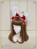 B47HA945 My little BABY Girl Bunny Ears Headbow