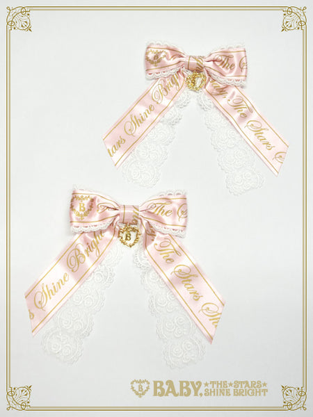 B47HA982 BABY Ribbon Lace Clip