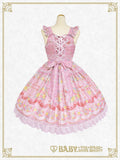 B47OJ201 Le Bouquet de la Croix Ribbon Jumperskirt