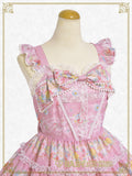 B47OJ201 Le Bouquet de la Croix Ribbon Jumperskirt