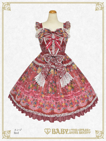 B47OJ201 Le Bouquet de la Croix Ribbon Jumperskirt