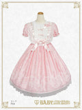 B47OP308 Sugar Rose Tea Time Printed Onepiece Dress