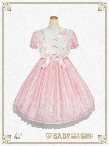 B47OP308 Sugar Rose Tea Time Printed Onepiece Dress